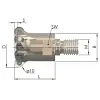 Product image 2 of the product “KEF-25-32-M12-510-3 ”