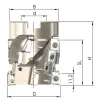 Product image 2 of the product “VZF 40-40-77-3 KD16 ”