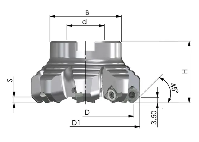 Product image 2 of the product “45PP-125-A20-10 ”