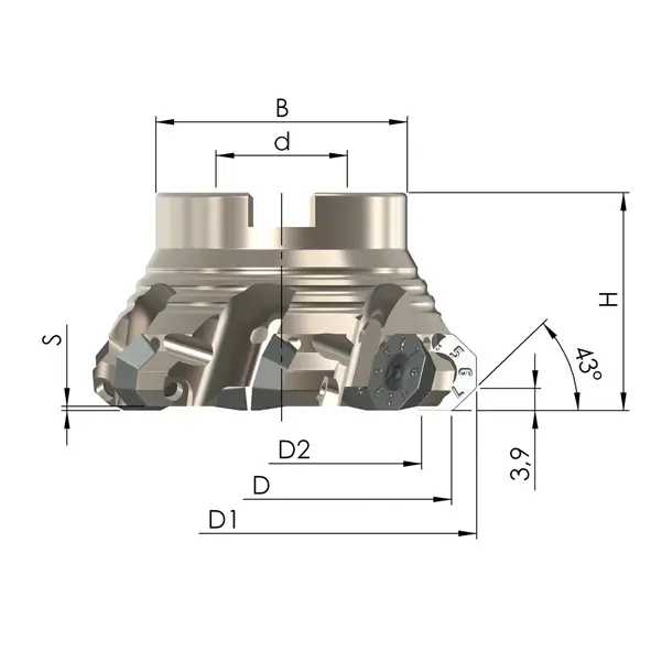 Product image 2 of the product “45PP-125-525-10 ”