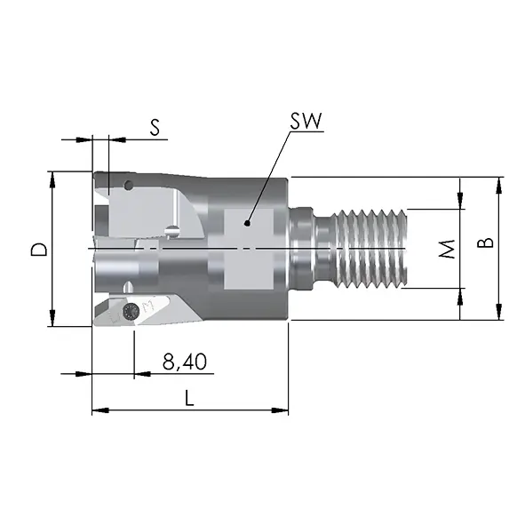Product image 2 of the product “90ESF-25-M12-428-3 ”
