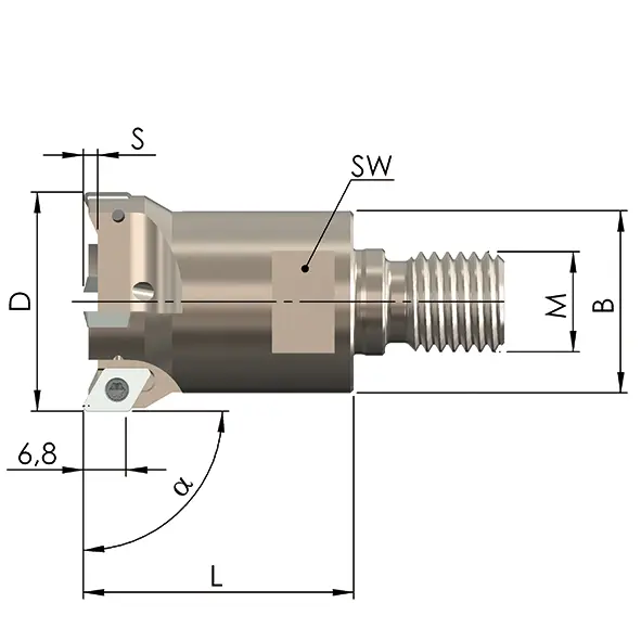 Product image of the product “90ESF-15-M8-421-2 ”