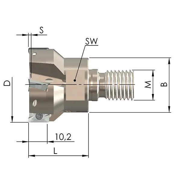 Product image 2 of the product “ESF-20-27-M10-75-2 ”