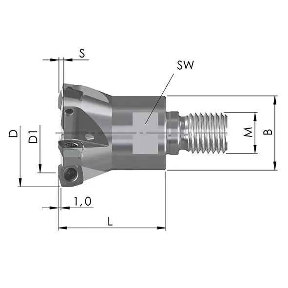 Product image 2 of the product “ESF-20-M10-09-2 ”