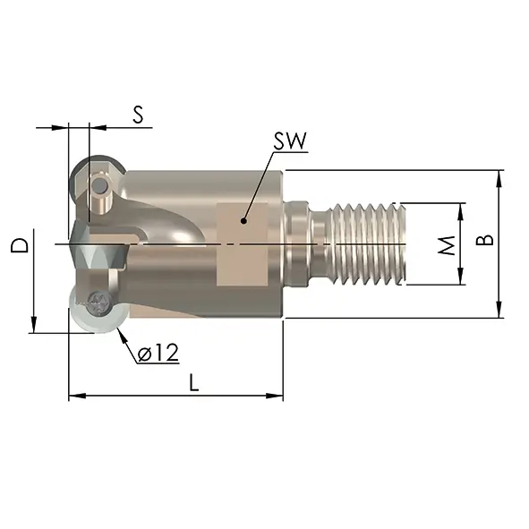 Product image 2 of the product “KEF-35-42-M16-512-4 ”
