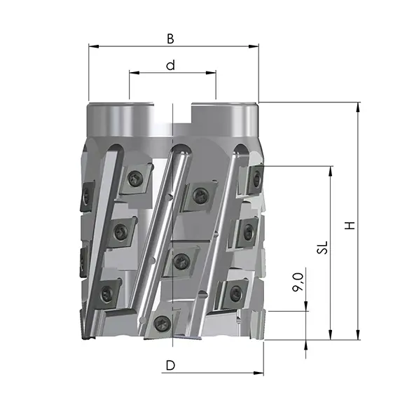 Product image of the product “VZF-50-54-T09-3 KD22 ”