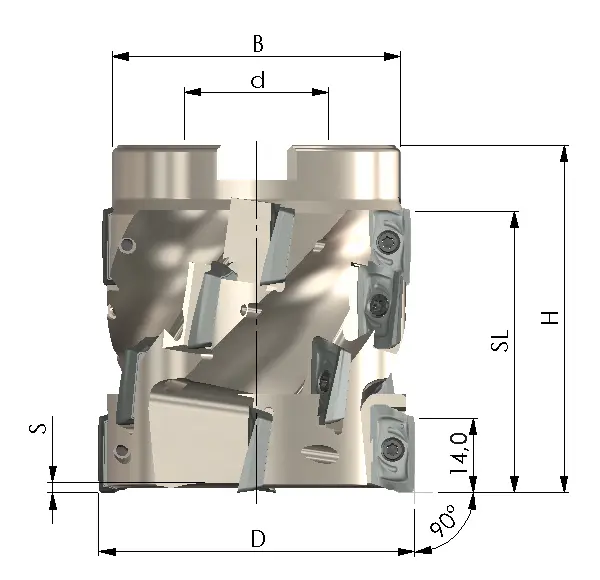 Product image of the product “VZF 40-42-70-3 KD16 ”
