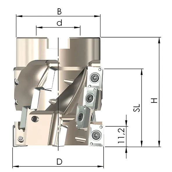 Product image 2 of the product “VZF 40-40-77-3 KD16 ”